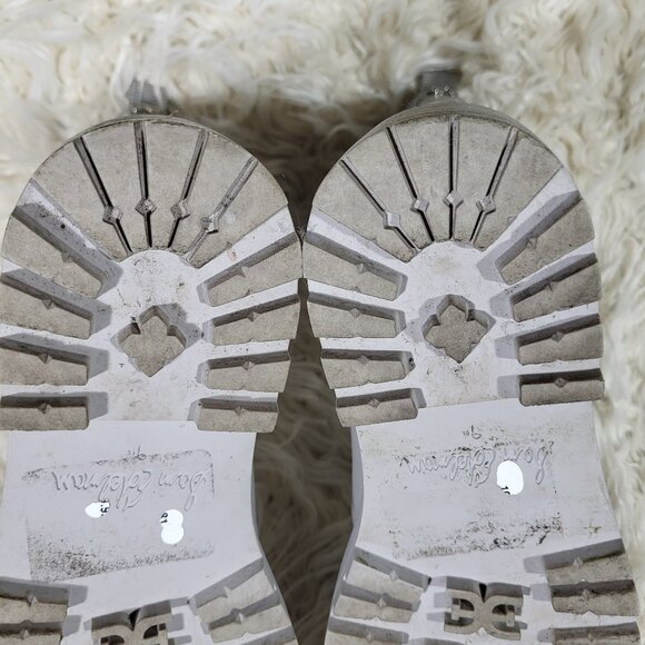 Sam Edelman Women's Laguna Chelsea Pebble Grey Leather Ankle Boot 9.5M - Picture 11 of 11